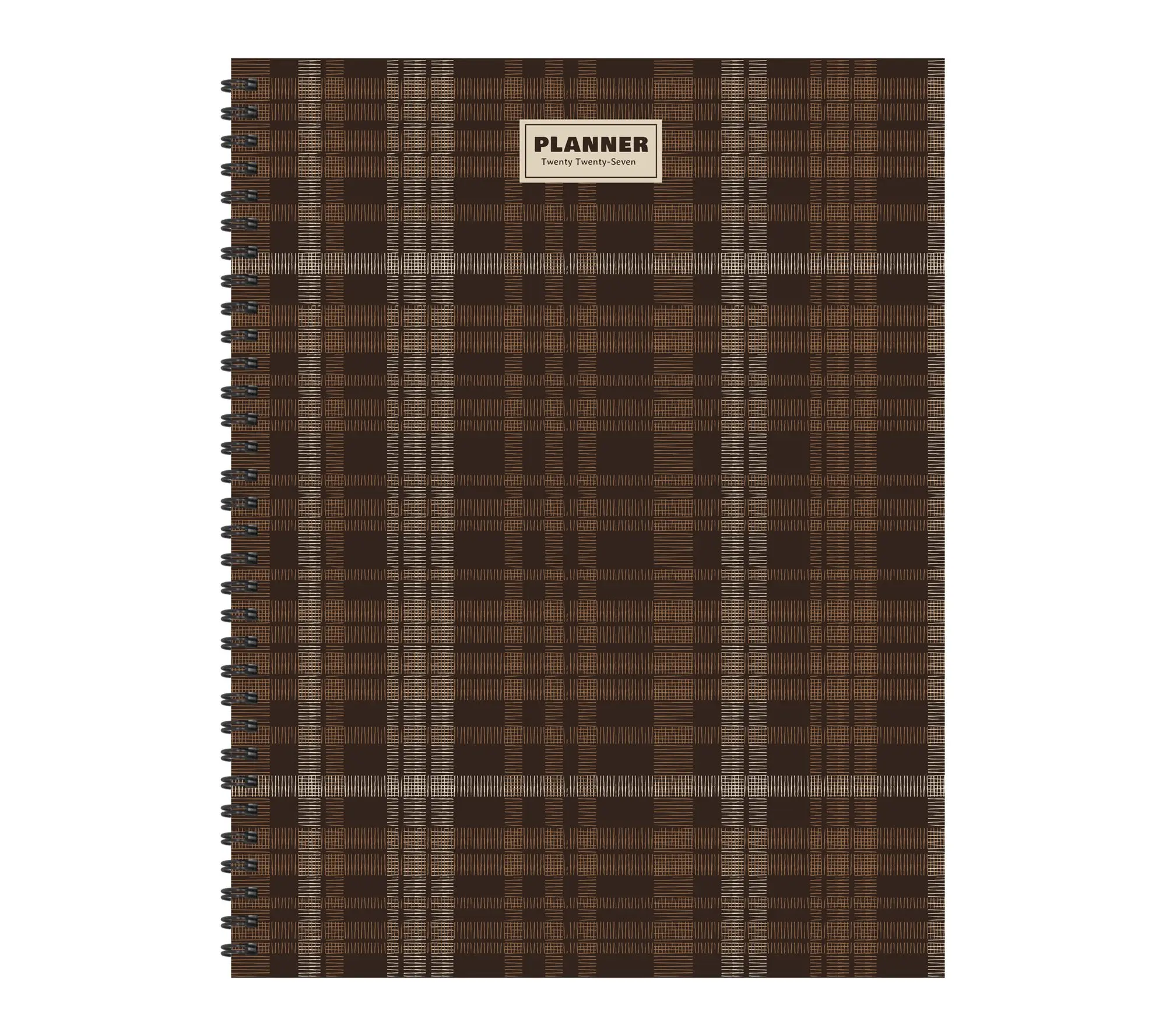 2027 Native Twill Large Weekly Monthly Planner