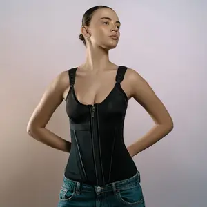 HANIMÈ Slim Corset in Light Purple - Versatile Stylish Slim Fit for Curves, Perfect fored or Solo Wear, Ideal for Casual and Formal Occasions, Elevate Your Wardrobe with Elegance