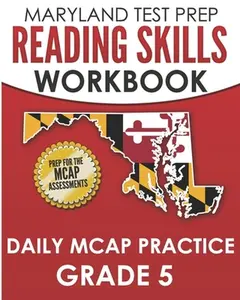 MARYLAND TEST PREP Reading Skills Workbook Daily MCAP Practice Grade 5: Preparation for the MCAP English Language Arts Assessments -- M. Hawas, Paperback