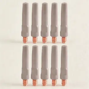 10pcs Advanced Welding Tip Set: Non-Stick Coating for Smooth Airflow & Improved Efficiency