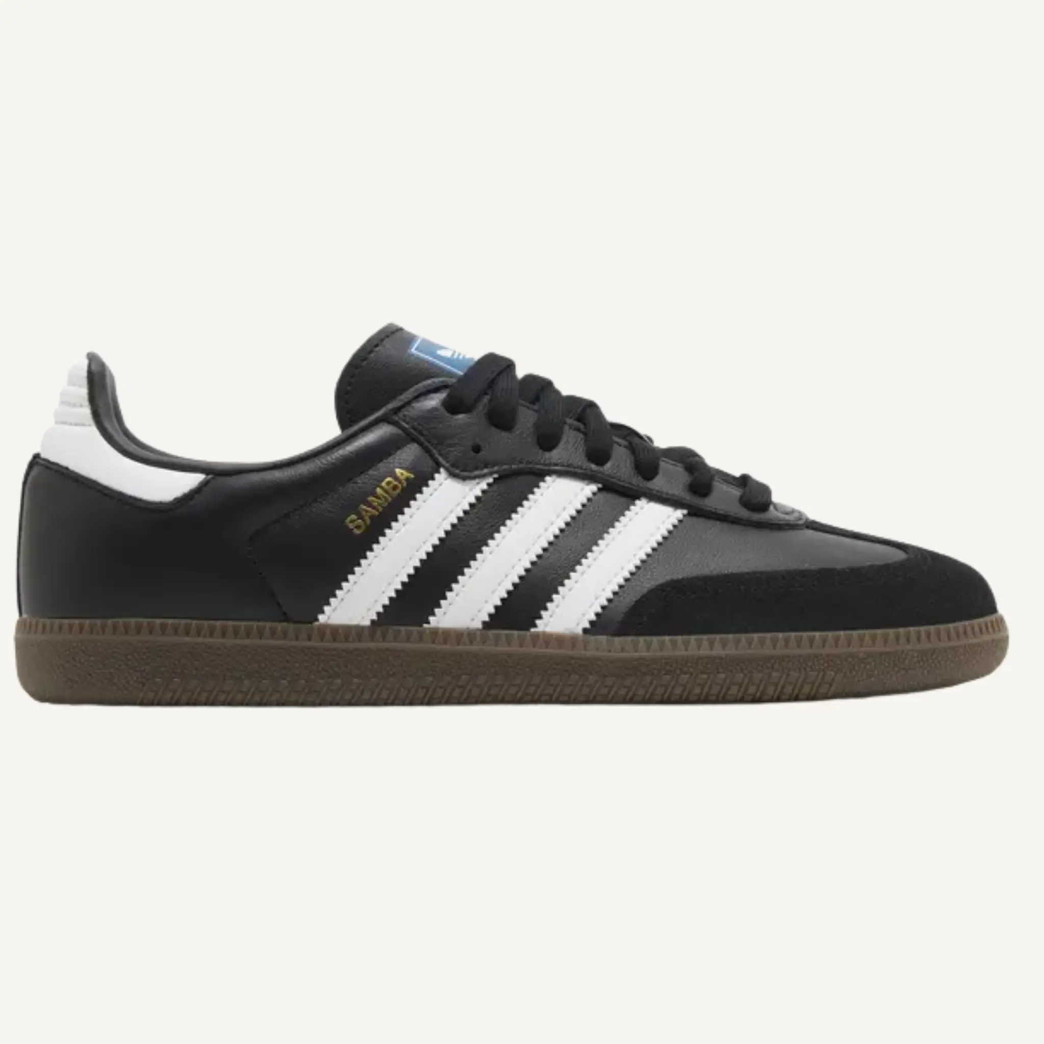 Adidas Originals Women's Samba OG Low Top Sneakers - Black (Damaged Box) | Everyday Casual, Fashion Footwear, Lifestyle Shoes Sneaker, Everyday Casual Sneakers