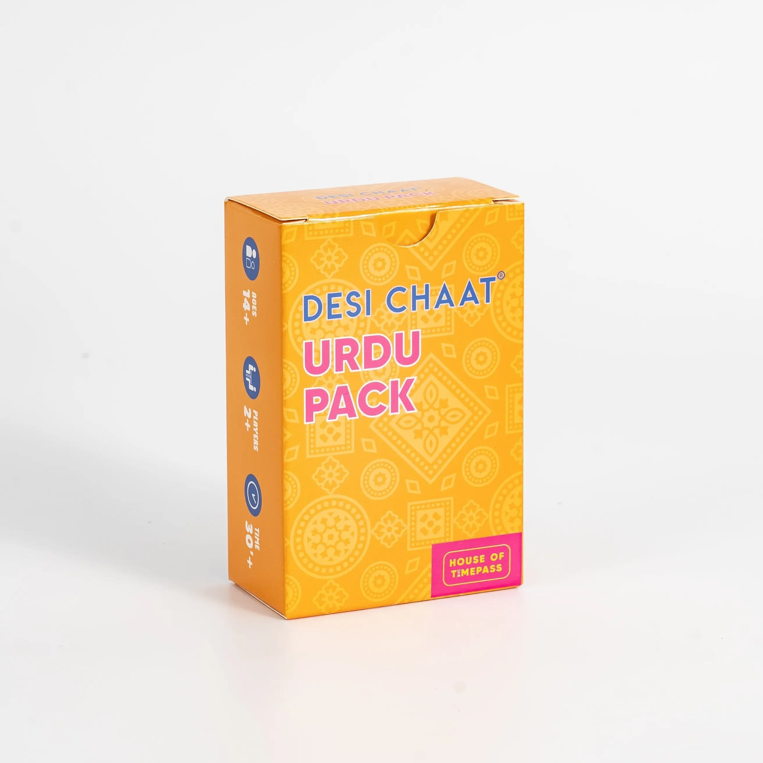 Desi Chaat - Urdu Pack Taboo Game l 360 Words & Hours Of Fun For The Party l Desi Family Friend Wedding Diwali Eid Party Game Night