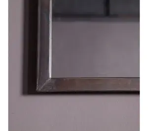 LuxenHome Metal Window Frame 37.8" H x 23.8" WWall Mirror