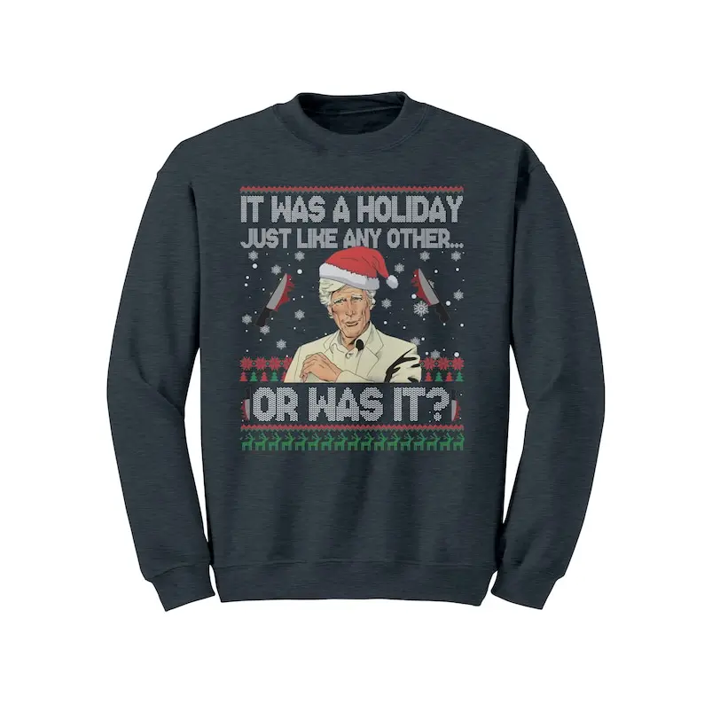 True Crime Ugly Sweater, Dateline Holiday Hoodie, True Crime Christmas, Xmas Party Outfit