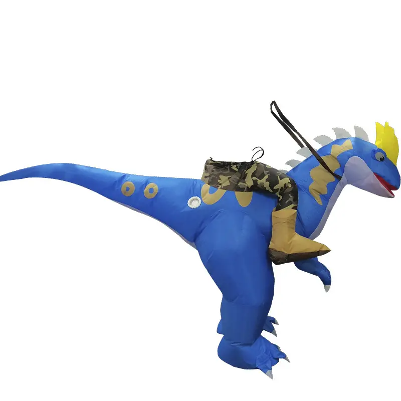 Blue Tyrannosaurus Rex Inflatable Suit