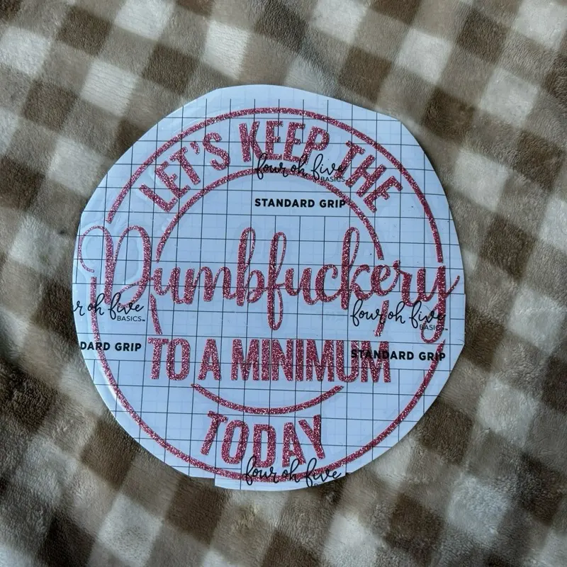 Hello Hobby Premade Stickers for Trucks Cars Water Bottles or Anywhere You Want to Use Them Standard Grip Transfer Tape