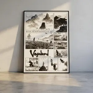 [No Frame] Vagabond Manga Anime Poster Wall Art Print