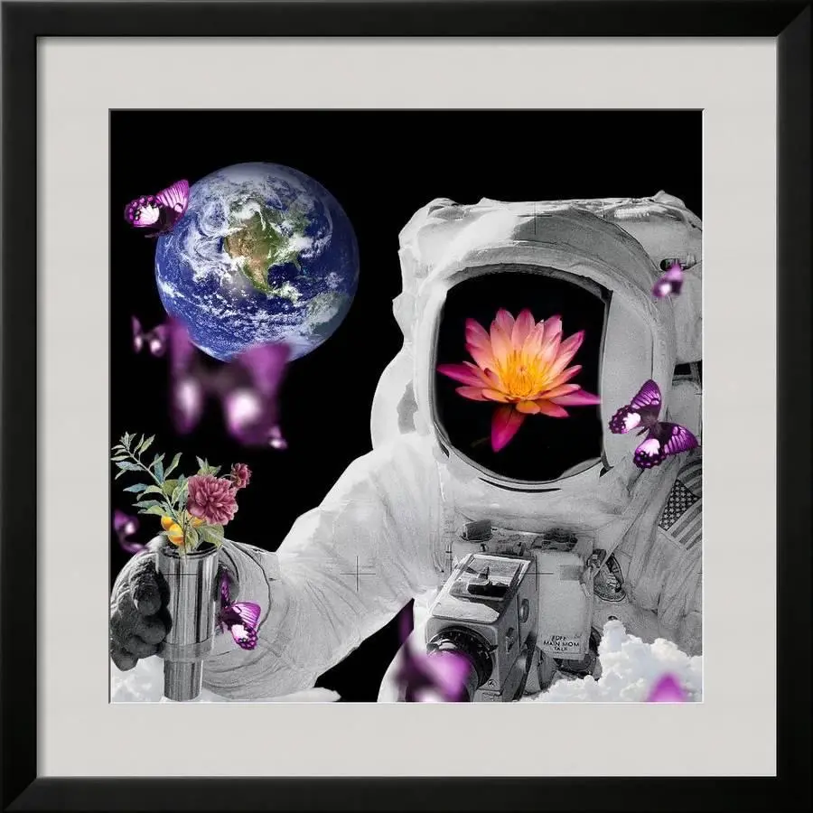 “What’s inside, it’s outside” Original Masterpiece Printed & Framed