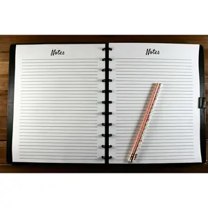 Notes Refill Pages for Discbound Planners, Fits with Circa Letter, Arc by Staples, TUL, Letter Size (8.5'' x 11''), (Planner sold separately)