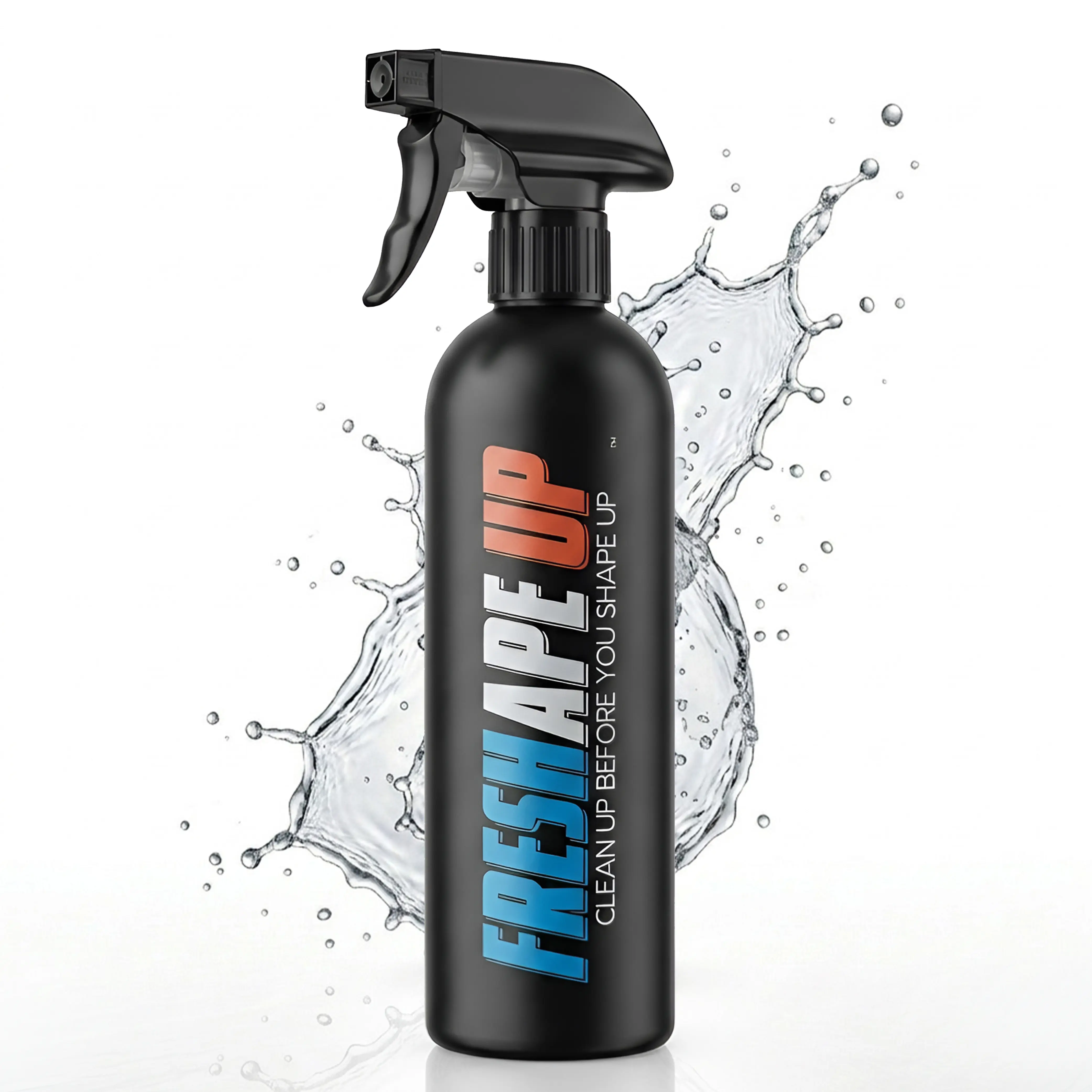 Freshape Up Barber Spray Bottle – 16.9 oz Refillable Mist Bottle for Grooming and Hairline Prep