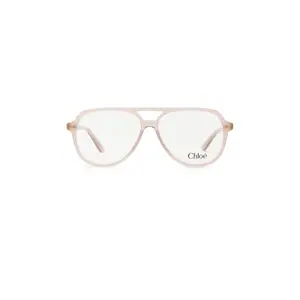 Chloe Judy Eyeglasses in Beige & Transparent