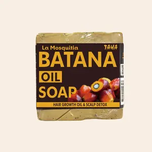 Batana Oil Soap Natural (5oz) Handmade Organic Gentle Cleansing,Skin Friendly, Moisturizing, Versatile for different Skin Types, Environmentally Friendly, Healing Skin Repair, Soothing