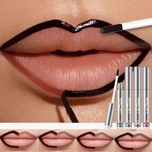 Long-Lasting Matte Lip Liner Balm, Matte Lip Pencil, Waterproof & Sweatproof, Moisturizing & Non-Fading, Suitable for All Skin Tones, Perfect Gift Idea