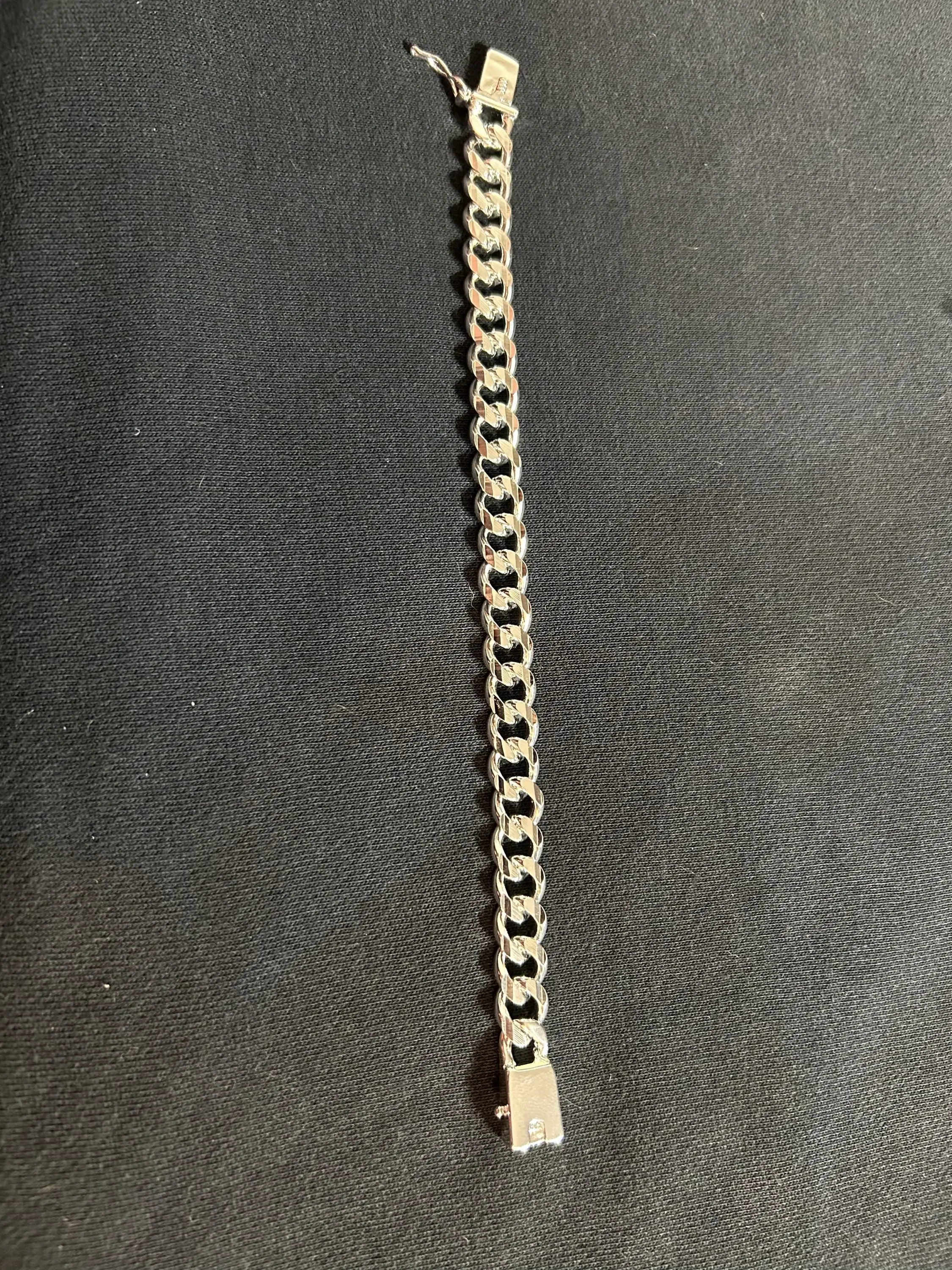 Classic 925 Sterling Silver Cuban Link Chain Bracelet Men's / Women's