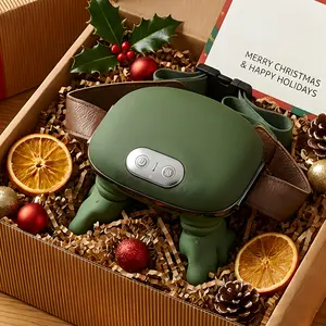 6D Handmade Neck Shoulder Massager, USB Powered Heat Therapy, Deep Relaxation for Shoulders Legs, Home and Outdoor Use
