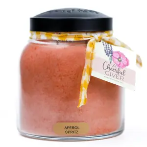 Aperol Spritz - 34 oz Papa Candle Highly Scented