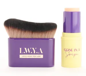 LWYA by Kim Gravel Gone In A Swipe Foundation & Brush Set