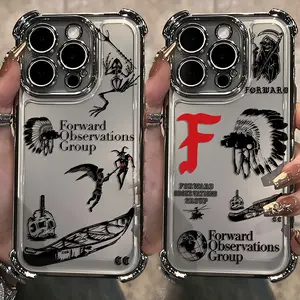 Pirate Forward Observations Group Plating Phone Case Transform Your iPhone for Halloween Fun! For iPhone 17, 16, 15, 14, 13, 12, 11 Pro Max Plus Air Fan's Phone Case Cover - Great Gifts!