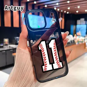 Baseball - Number Eleven Printed Phone Case for iPhone 17 Pro Max 16 15 Plus Air 14 13 12 11 Durable and Stylish Airbag Shockproof Protective Smartphone Cover