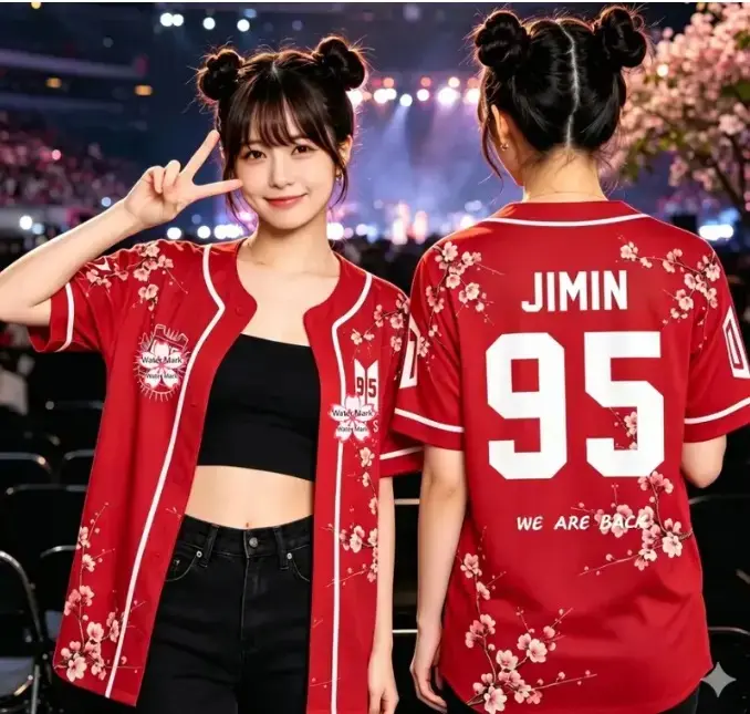 Kpop Group Bangtan Style Jersey, Custom Bangtan Boys Members Baseball Jersey For Army, Bangtan World Tour 2026 Merch Top, Bangtan Comeback 2026 Sports Vest