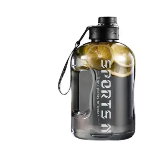 Large-Capacity Water Bottle, High-Temperature Resistant, 2025 Unisex Large-Capacity Fitness Sports Water Bottle With Straw, Large-Capacity Water Cup