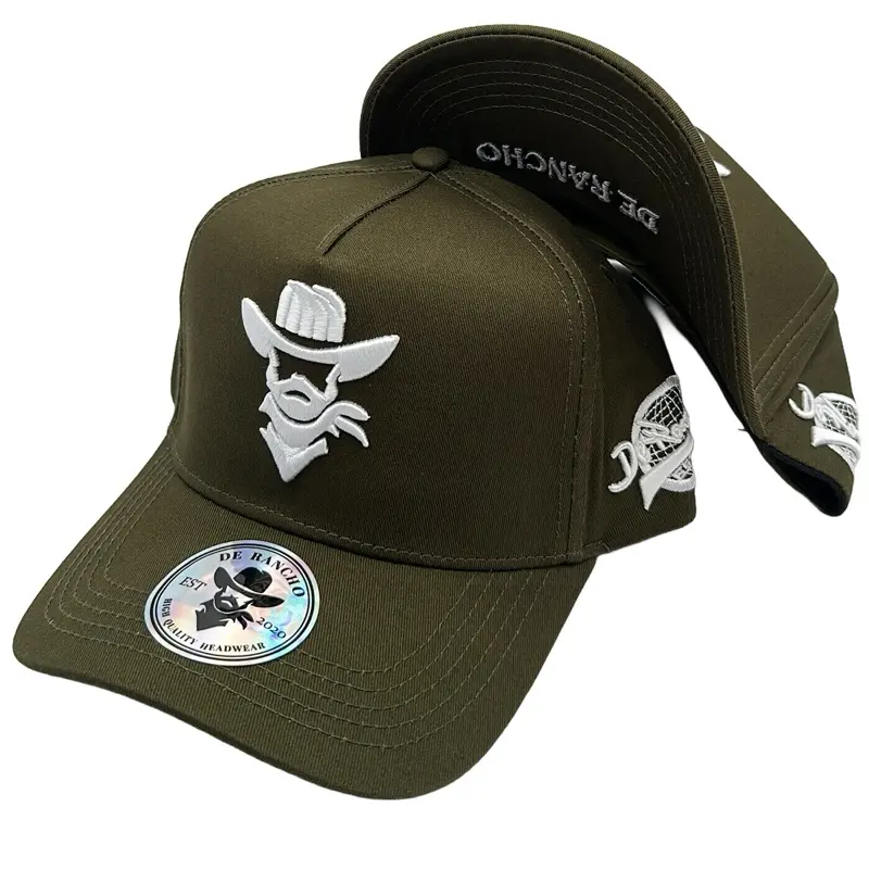 De Rancho a - frame hat (Olive Green/White) De Rancho a - frame hat (Olive Green/White)