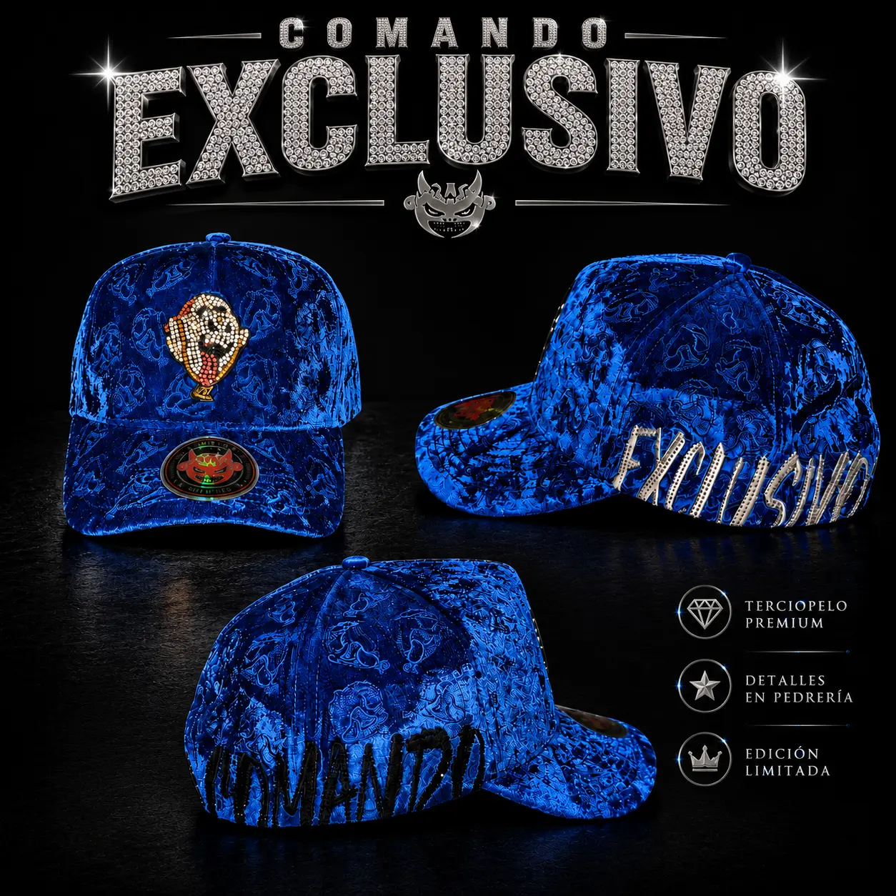 El Boo V2 Blue Velvet