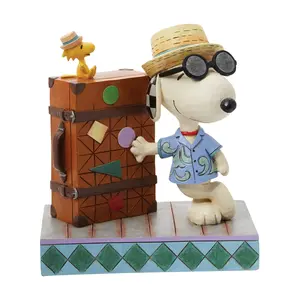 Peanuts by Jim Shore Snoopy & Woodstock Vacation
