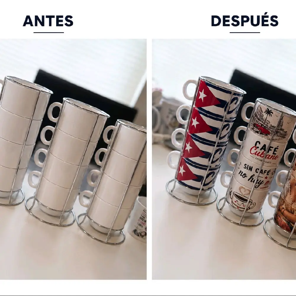 Personalized Stackable Mugs