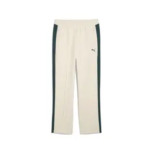 PUMA Mens T7 Relaxed Jacquard Pants Casual - White