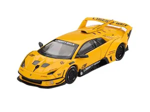 Lamborghini Murcielago GT Evo LB-Silhouette Works - Yellow (Mini GT) Diecast 1:64 Scale Model - TSM MGT01135