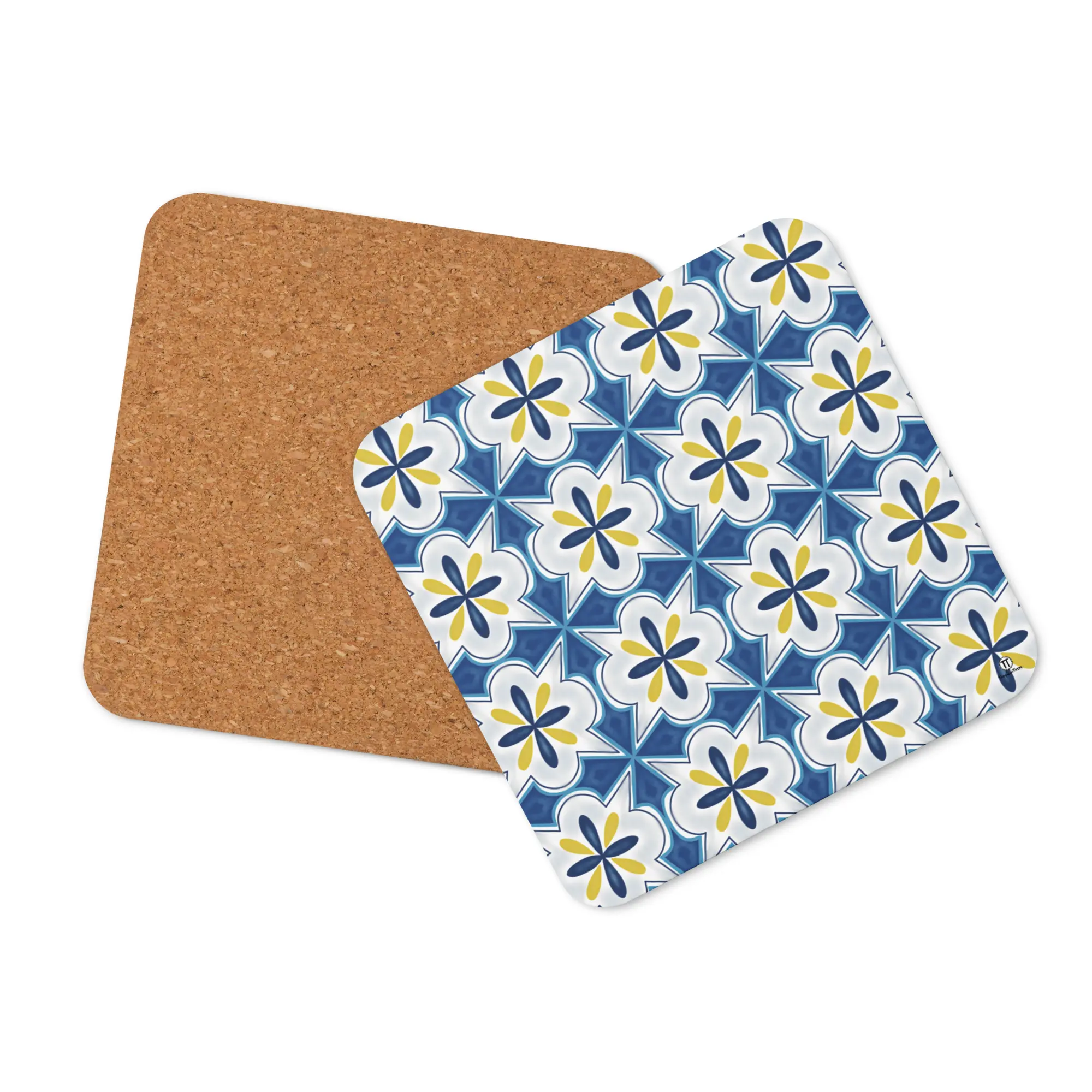 Moroccan Style Cork-back coaster