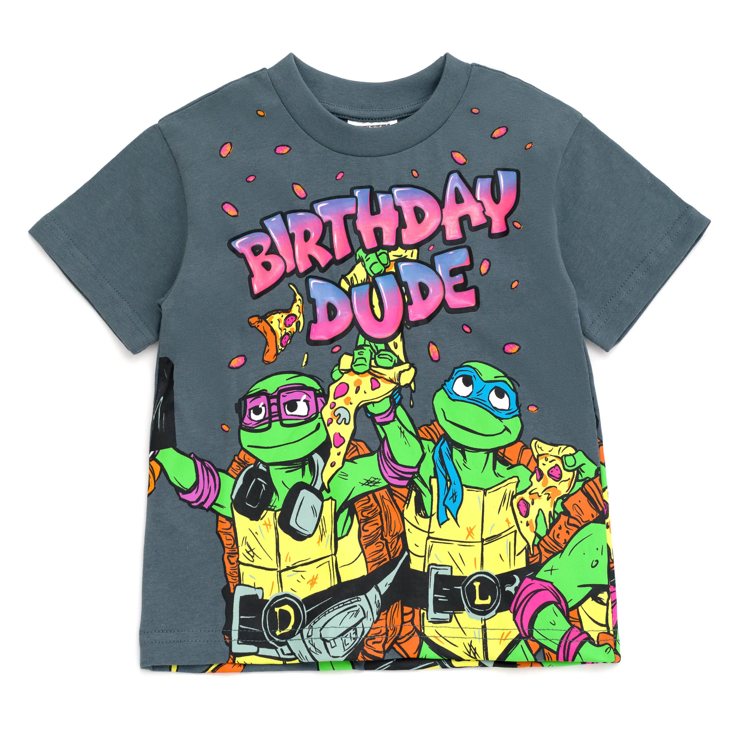 Teenage Mutant Ninja Turtles Boys' Short Sleeve T-Shirt Toddler to Big Kid