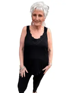 Luxe Lace Accent Tank Top