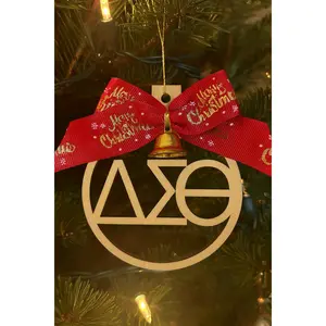 Delta Wood Greek Letter ornament