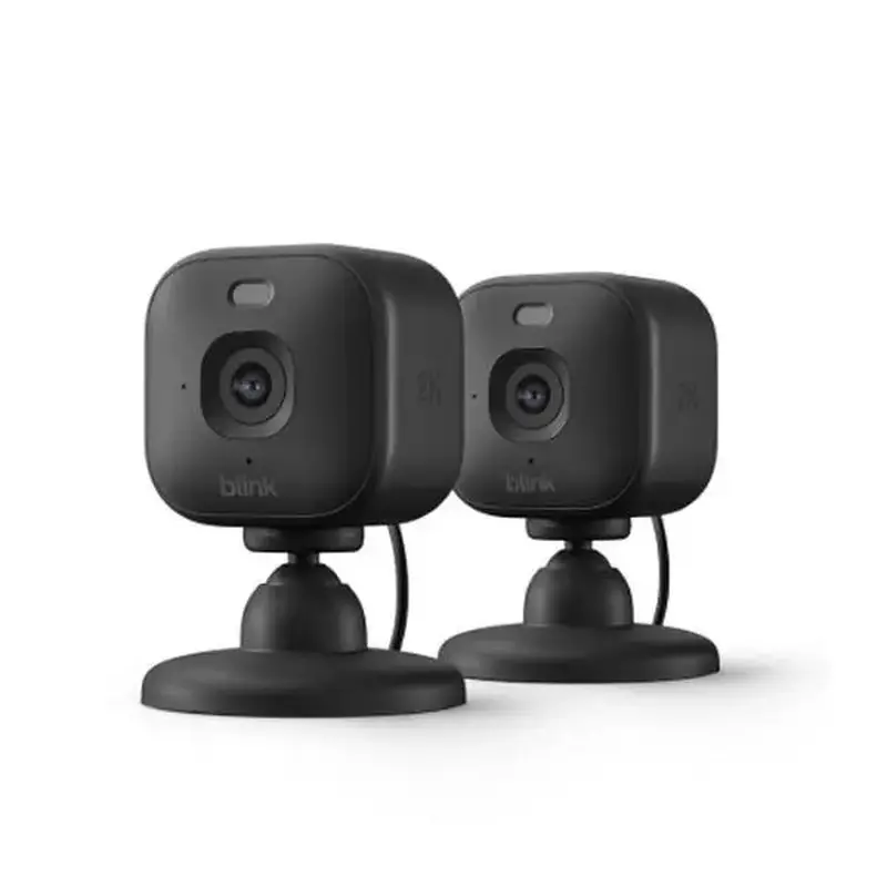 Blink Mini 2K+ 2 Cameras, Black