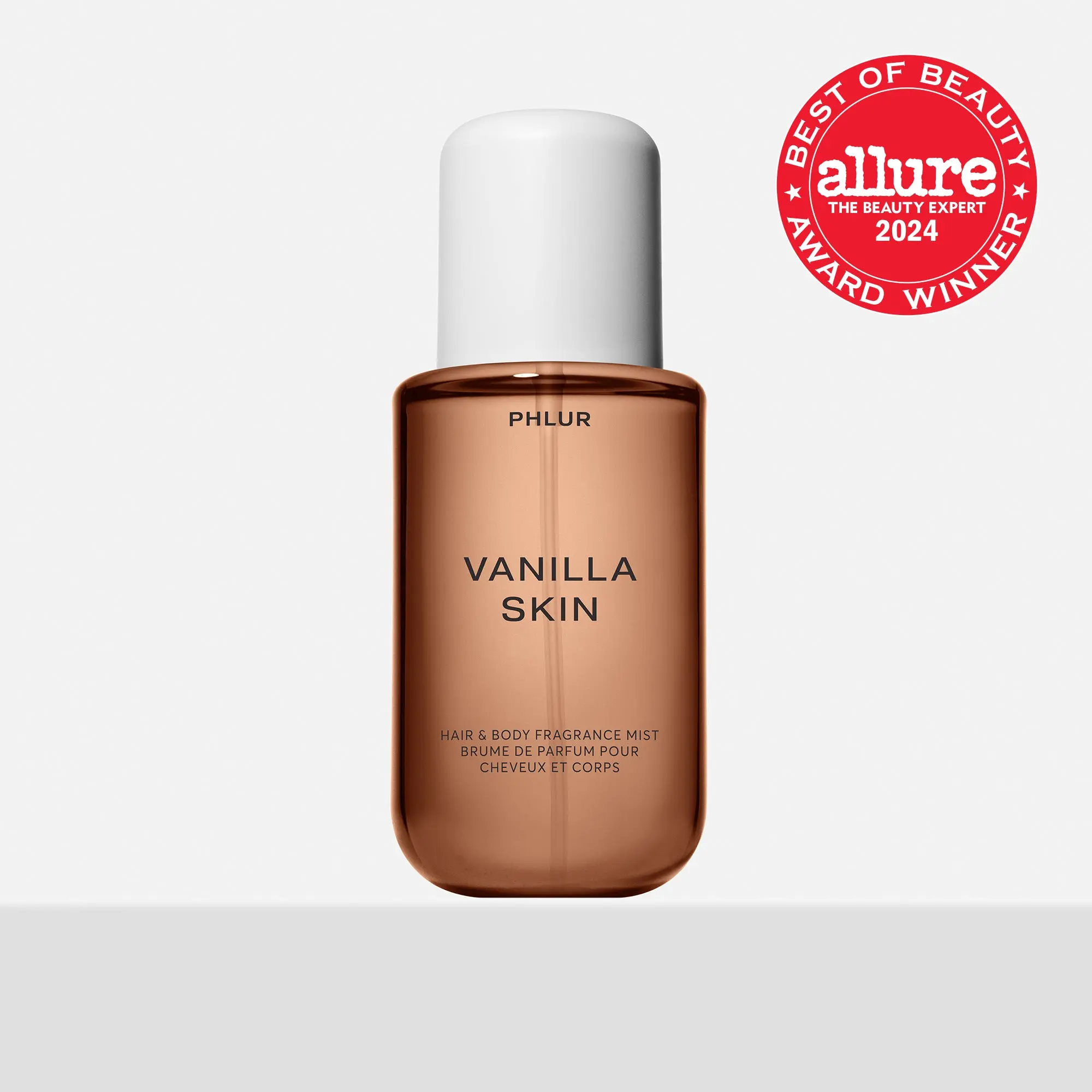 PHLUR Vanilla Skin Body Mist - Full Size Hair & Body Fragrance Mist with Vanilla, Pink Pepper, Cashmere Wood & Sandalwood (8 fl oz) PHLUR Vanilla Skin Body Mist - Full Size Hair & Body Fragrance Mist with Vanilla, Pink Pepper, Cashmere Wood & Sandalwood (8 fl oz)