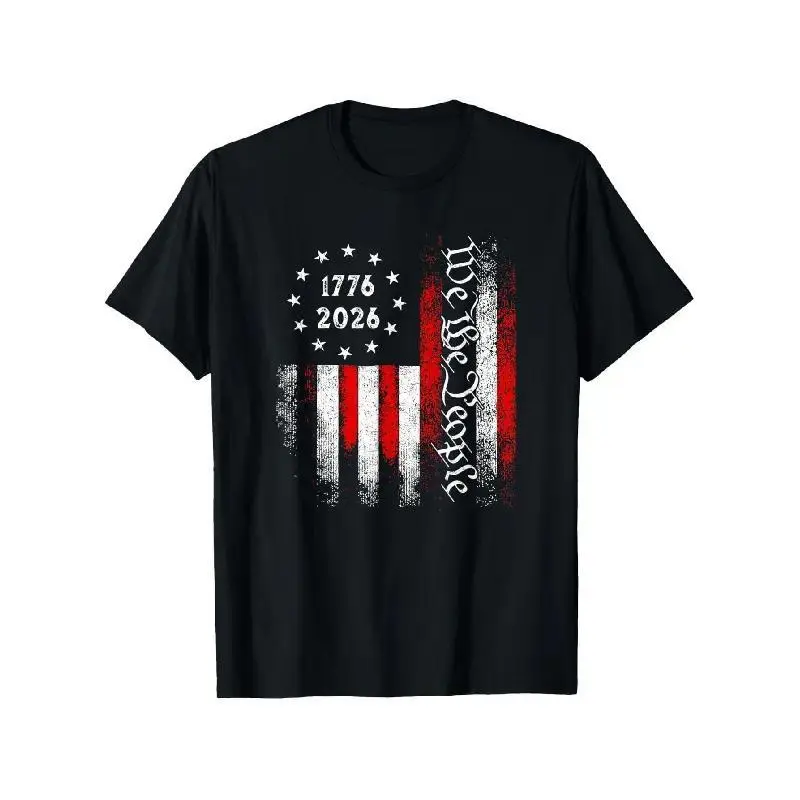 graphic t shirts 250 Years American 1776 2026 250th USA Birthday 4th of July T-Shirt for Men Women Couple |   Trendy Tops, Short Sleeve, Street Style, Comfort Tee, Casual Summer Tee, Must-have Fashionable Tee t0330Father's Day Gift