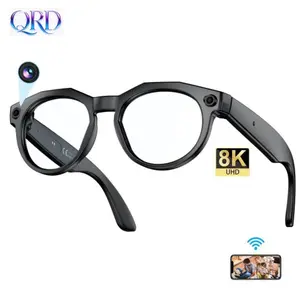 2026 Ai Interpretation Wearable Smart Glasses, 800w Camera, 1080P Video Recording, Multifunctional Wireless Audio, Anti-Blue Light Protection, Smart Eyewear