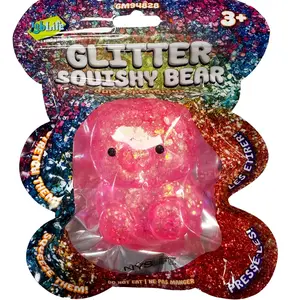 Squeeze Sensory | Glitter Squish Bear