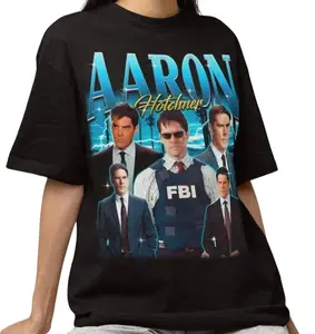 Aaron Hotchner Tshirt, criminal minds shirt, thomas gibson tee, aaron hotchner fan, Gift for fan 6