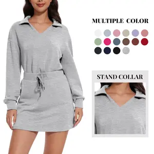 Casly Lamiit Women's Two Piece Sets 2026 Casual Tracksuit Sweatshirt Skorts Matching Set for Tennis Jogger Sweat Suit Versatile Summer Sportswear Breathable Activewear #Springfresh