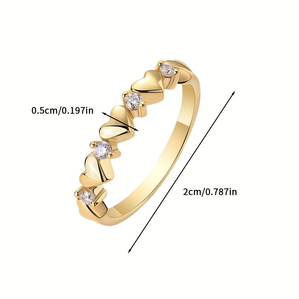 Retro Heart Moissanite Ring for Women, Gold-Colored S925 Silver Pave Band for Wedding, GRA Certified with Gift Box, Female
