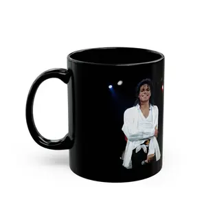 Michael Jackson Photo Mug | Black Ceramic Coffee Mug