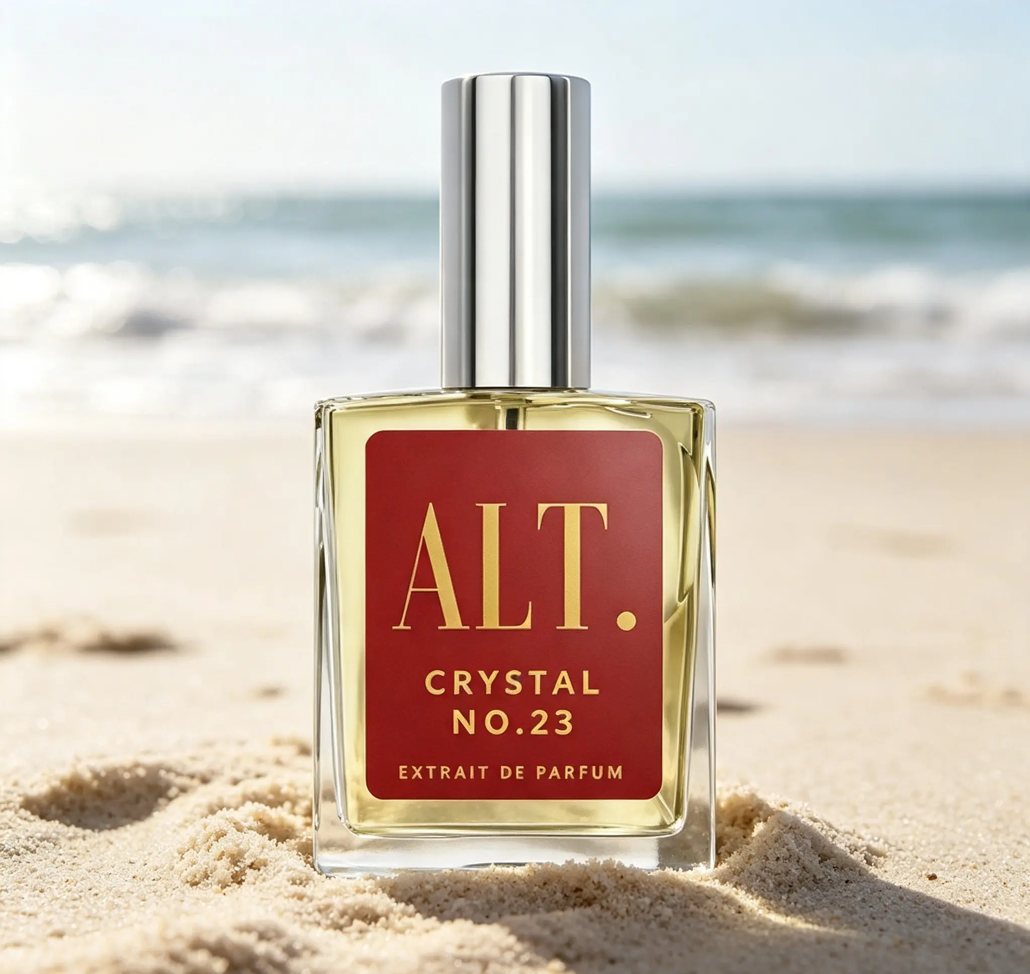 ALT. FRAGRANCES Crystal No.23 Extrait de Parfum 60ml - Baccarat Rouge 540-Inspired Unisex Fragrance with Jasmine, Amberwood, Cedar, Long-Lasting Scent for Men & Women