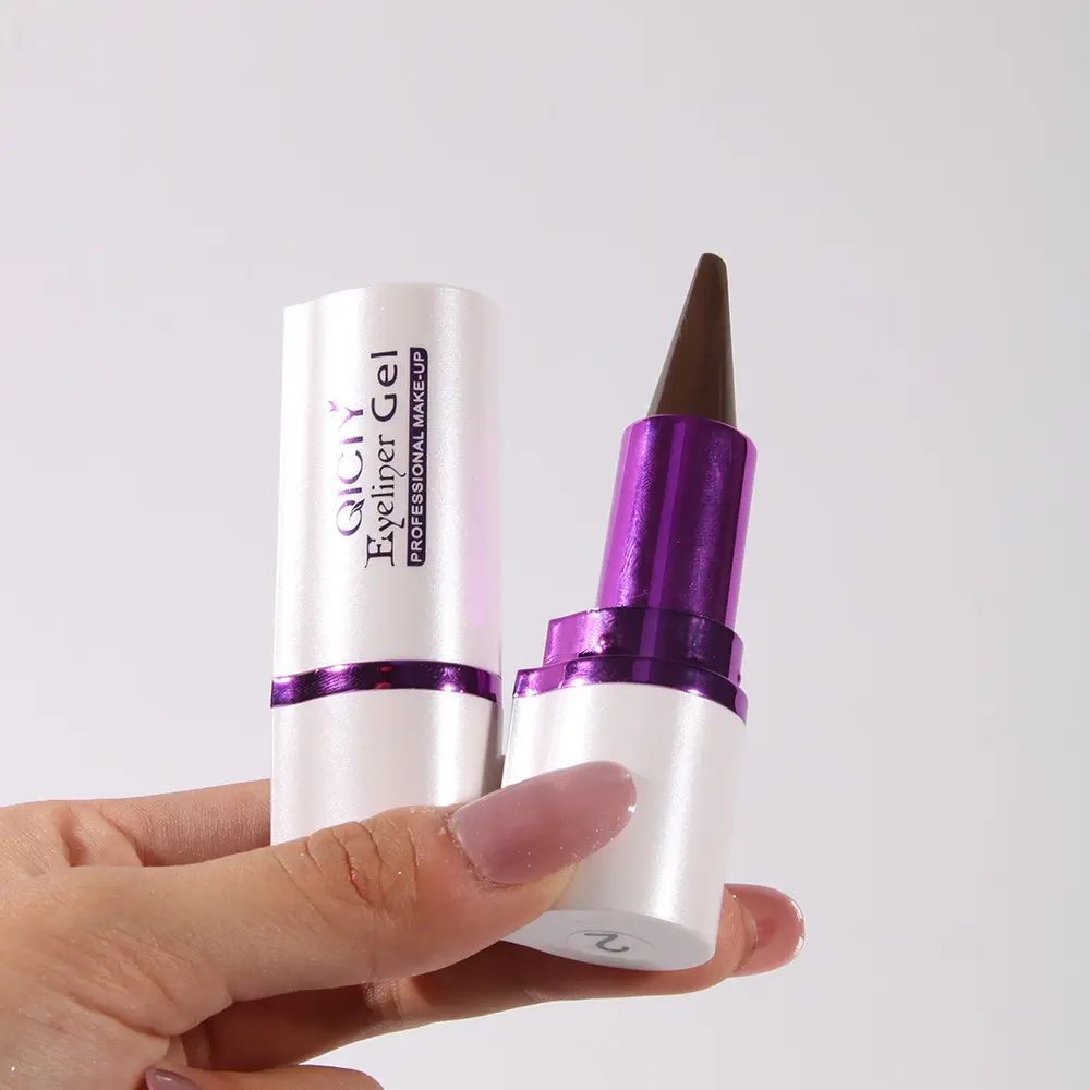 QICIY Eyeliner Gel with Silky Texture Waterproof & Sweatproof High Durability Smooth Application Makeup Tool