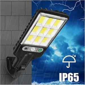 4 Pack Solar Outdoor Lamp Post Security Lights - IP65 Waterproof, Dusk-to-Dawn Auto On/Off, 3 Modes Motion Sensor, Adjustable - for Driveway, Outdoor Garden, Patio Path (4pcs)