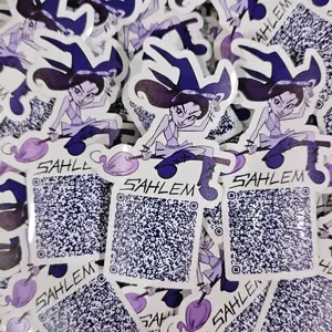 Custom QR Code Stickers Custom QR Code Stickers