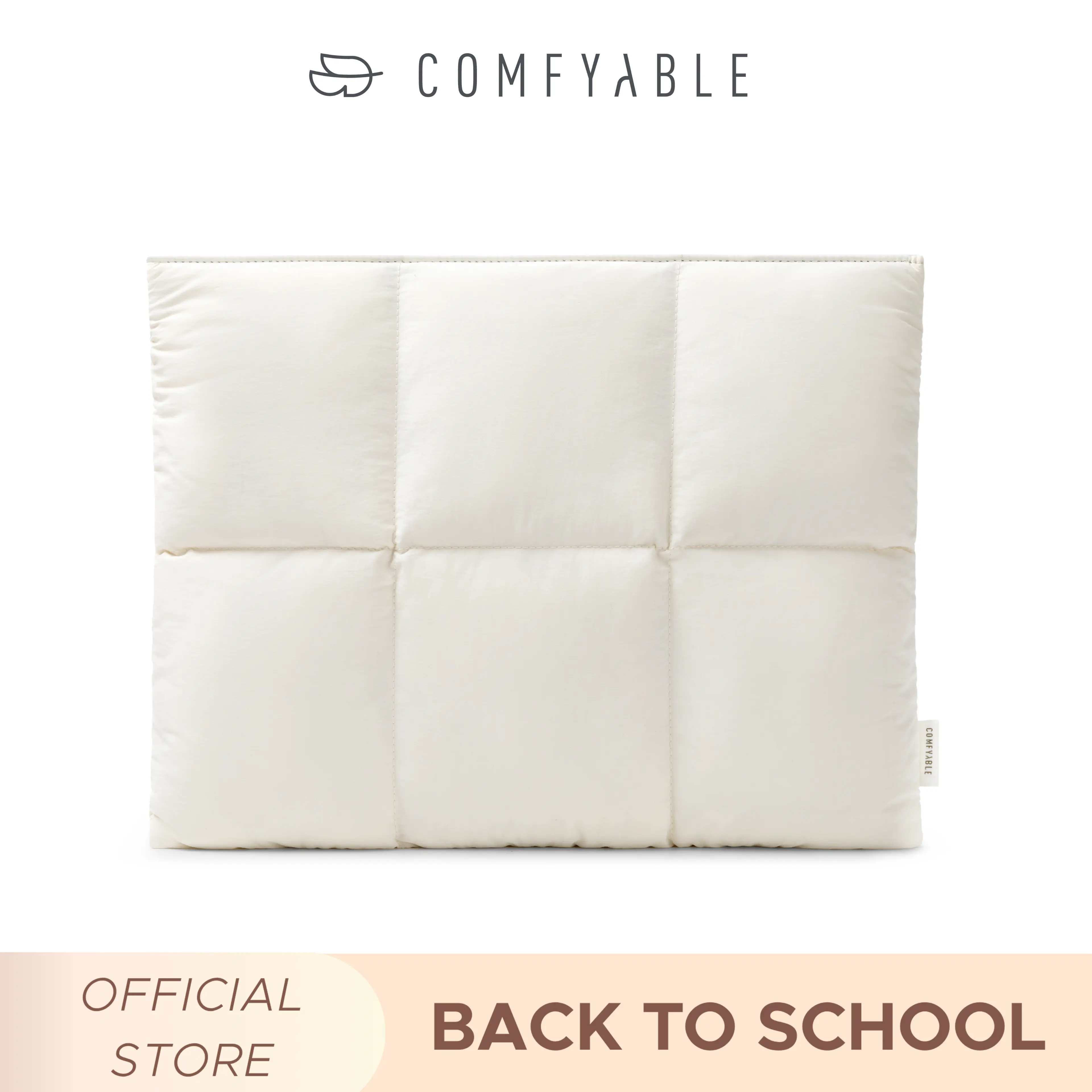 Comfyable Quilted Puffer Laptop Bag - Portable Protector Sleeve for 13-16 Inch Laptops, Pillow Cover Compatible with MacBook Air/Pro M5 M4 Pro/Max, MacBook Neo A18, Lightweight for Daily Bumps, Portable Laptop Bags,back to school,back to school haul