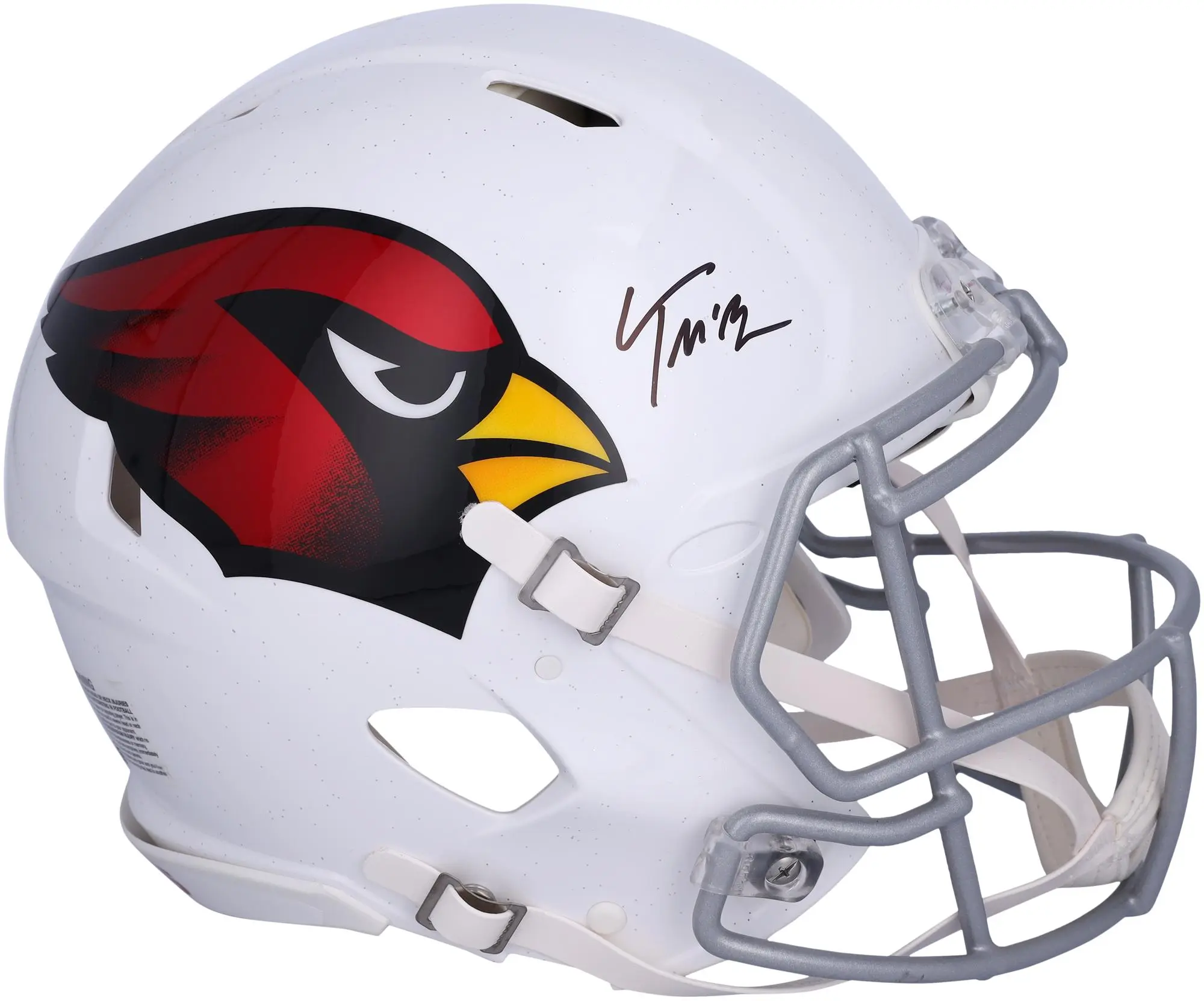 Trey McBride Arizona Cardinals Autographed Speed Authentic Helmet - Fanatics Authentic Certified